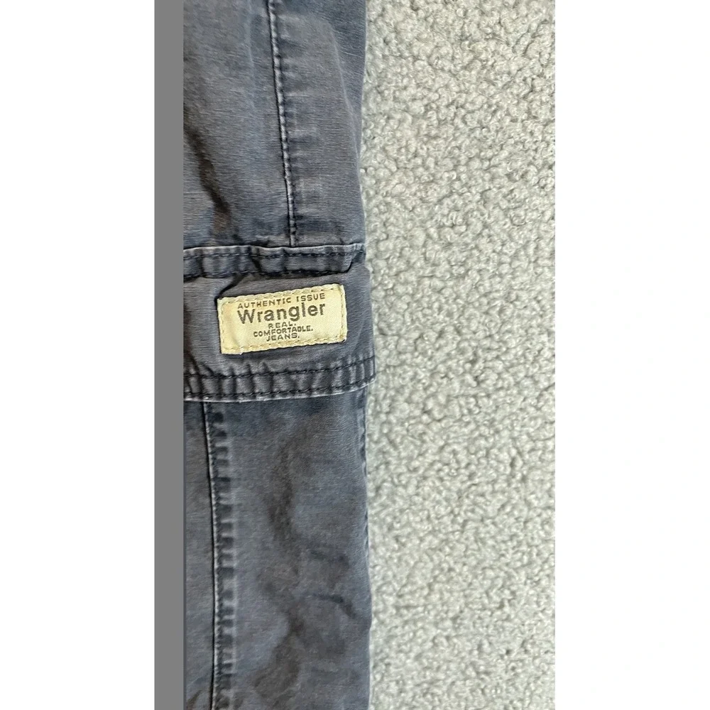 Wrangler‎ Authentic Issue Cargo Shorts Charcoal Gray Big & Tall Men's Size 48